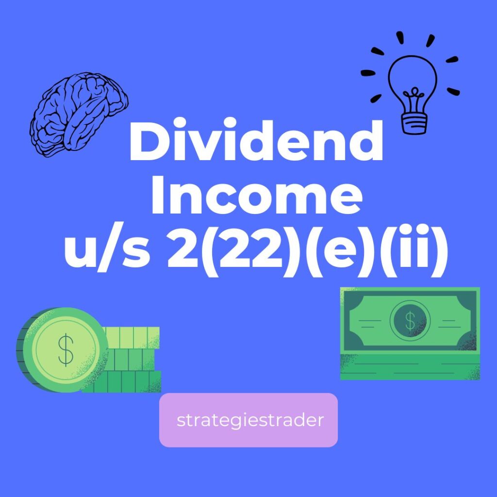 Dividend Income u/s 2(22)(e)(ii)